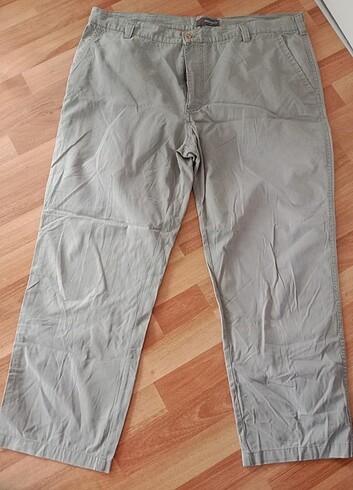 56 beden, büyük beden keten/gabardin pantalon 