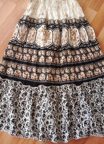 36 Beden Hint işi, etnik, bohem, otantik elbise