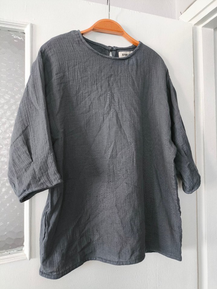 4'lü salaş kimono takımı keten kumaş - Görsel 2