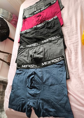 Merish Erkek Çok Renkli Normal Boy Boxer - Görsel 6