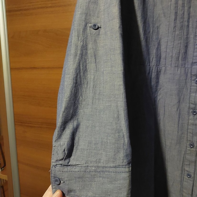 lcwaikiki Uzun Kollu kot Tunik - Görsel 3