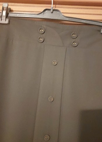 Siyah Uzun Dökümlü Gotik Etek - Görsel 8