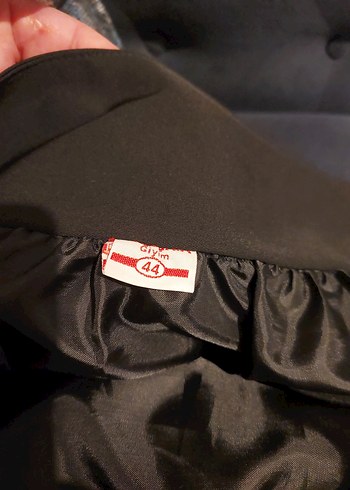 Siyah Uzun Dökümlü Gotik Etek - Görsel 9