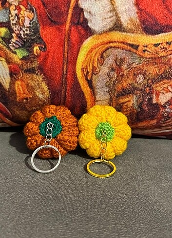 anahtarlık bal kabağı adet 50 tl  - Görsel 4