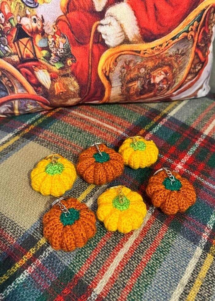 anahtarlık bal kabağı adet 50 tl  - Görsel 2