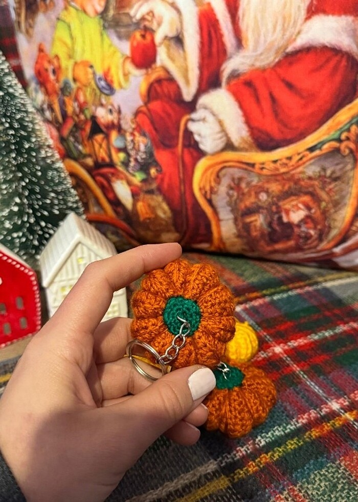 anahtarlık bal kabağı adet 50 tl  - Görsel 5