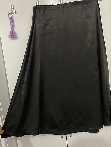Kadın Saten Etek - Görsel 2