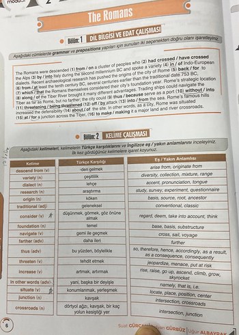 Modadil Okuma Kelime Çalışmaları Yksdil İngilizce Passagework - Görsel 5