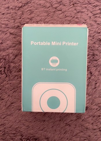 Hp Pembe Mini Taşınabilir Yazıcı