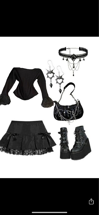 gotik bluz