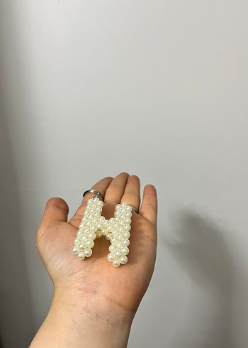 Diğer İnci H Harfi Anahtarlık