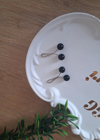 Siyah türban broşu iğnesi adet fiyatıdır. - Görsel 2