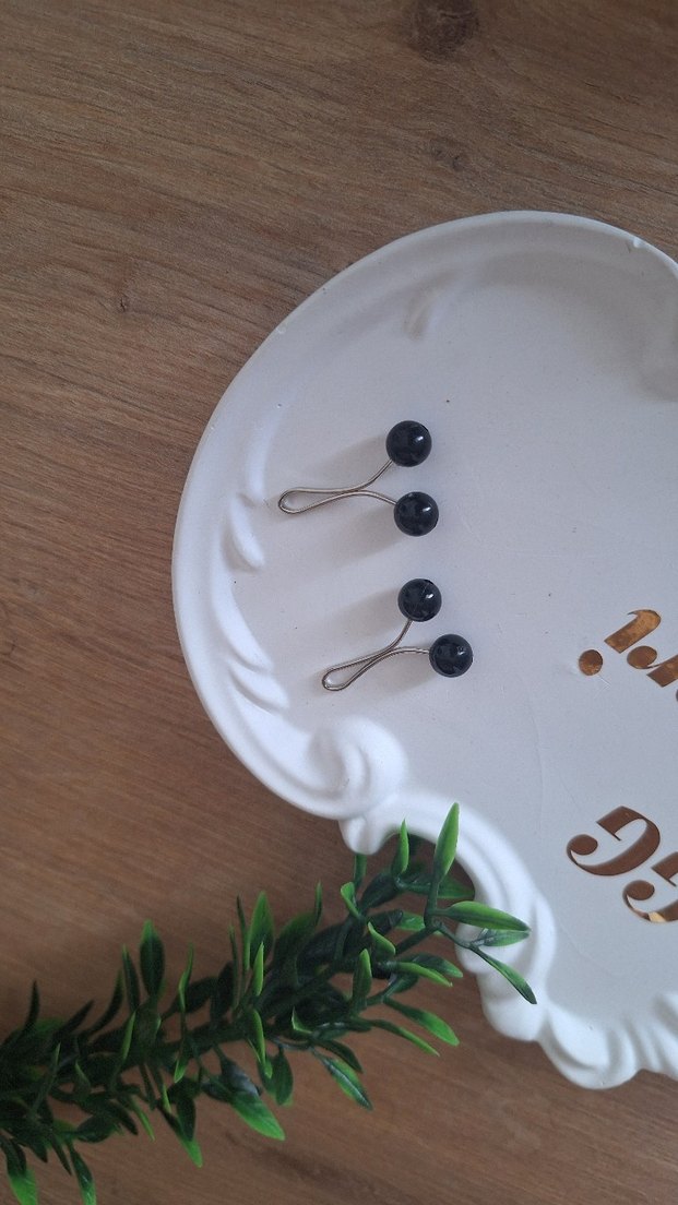 Siyah türban broşu iğnesi adet fiyatıdır. - Görsel 2