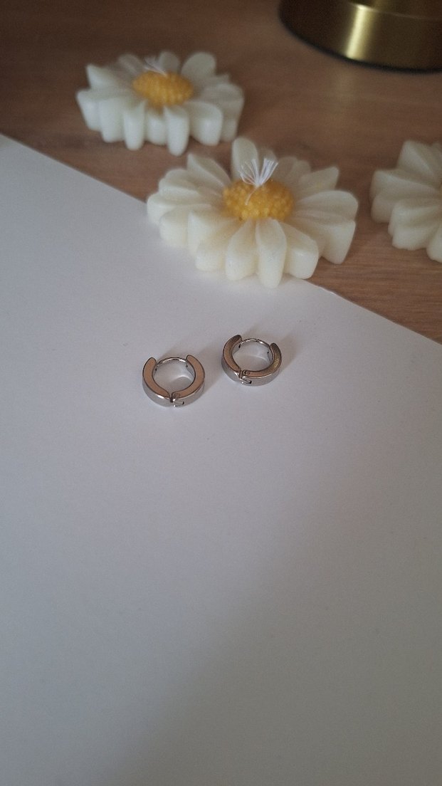 mini halka küpe - Görsel 2