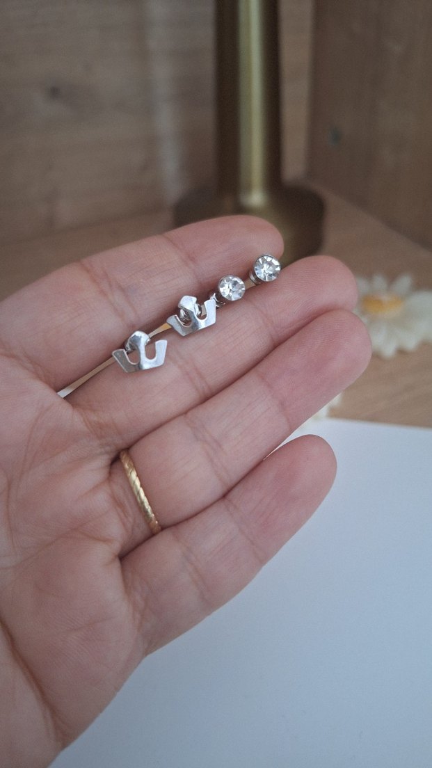 2 çift küpe - Görsel 2