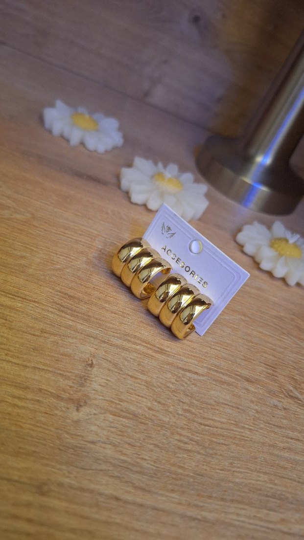 Trend küpe #gold - Görsel 2