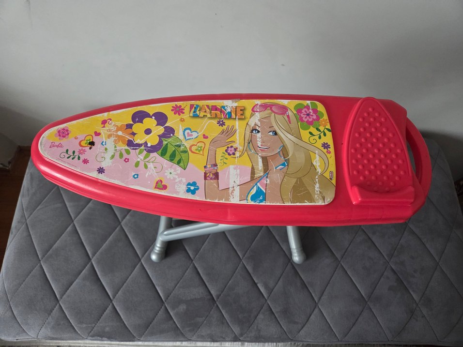 Renkli Kız Temalı Oyuncak Ütü Sehpası - Görsel 2