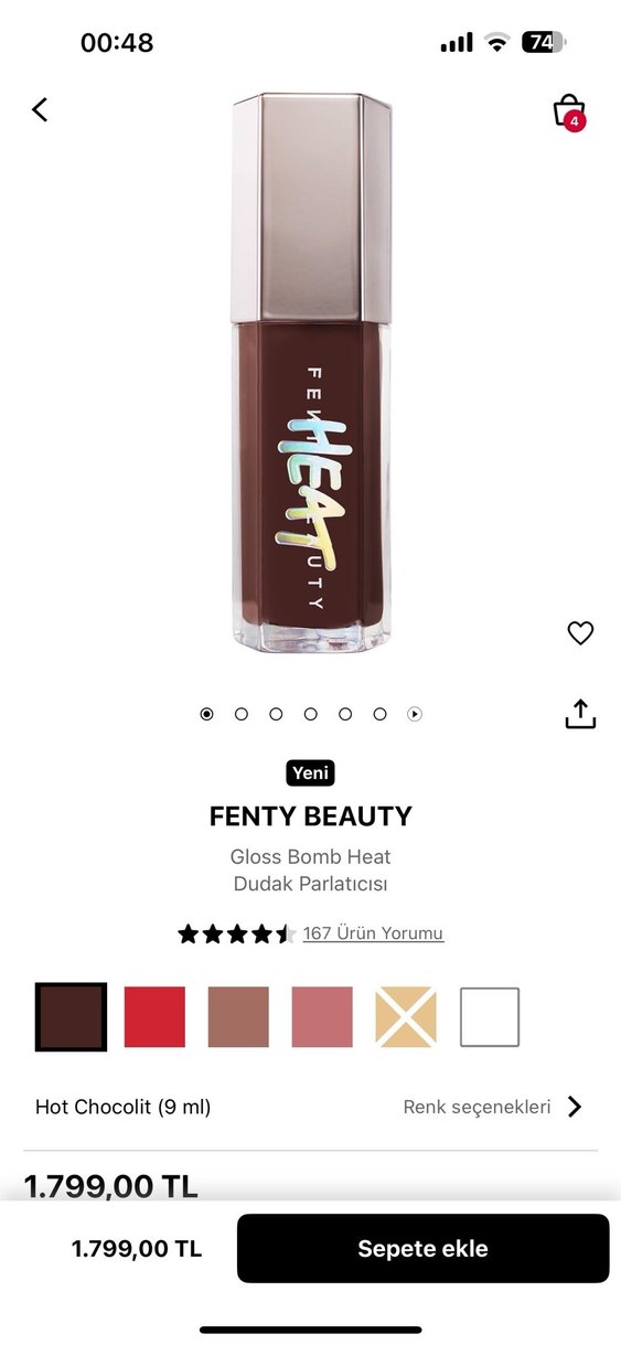 fenty glos - Görsel 4