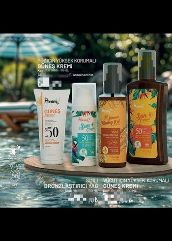 Hommbitkisel Yüksek Korumalı Güneş Kremi SPF 50