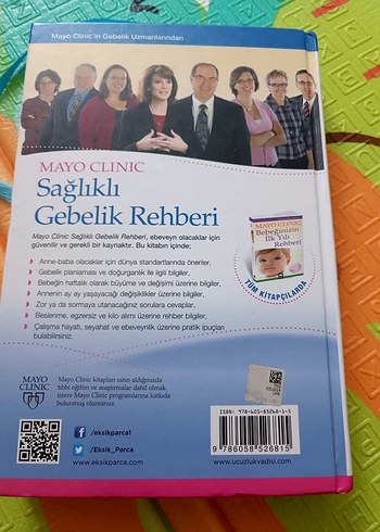 Beden Mayo Clinic Sağlıklı Gebelik Rehberi Kitabı