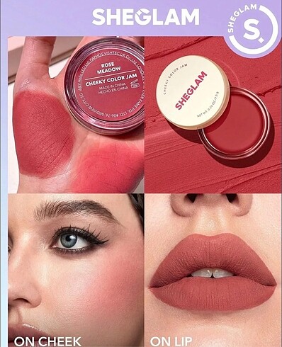 Diğer Sheglam check on lip