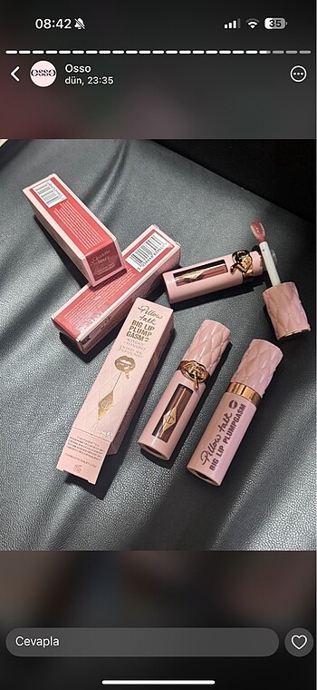Charlotte tilbury dudak dolgunlaştırıcı