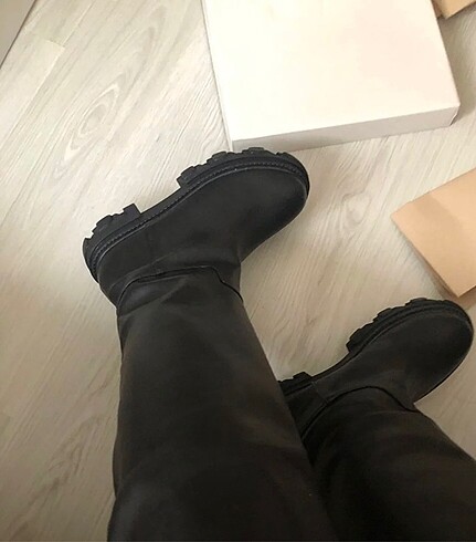 38 Beden siyah Renk Çizme