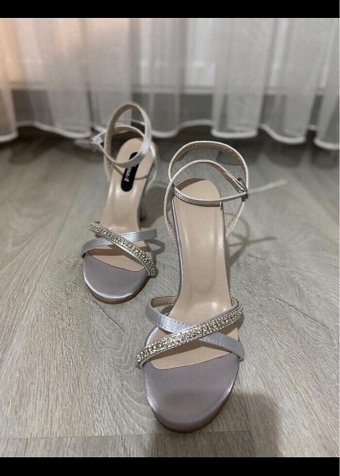 Topuklu abiye ayakkabı - Görsel 2