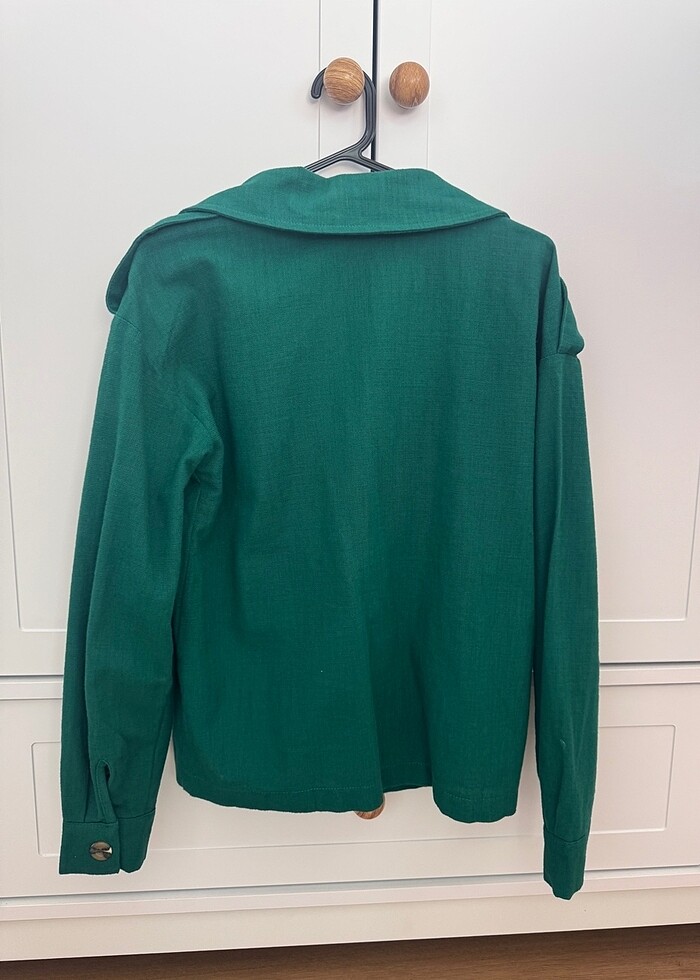 Yeşil blazer - Görsel 3