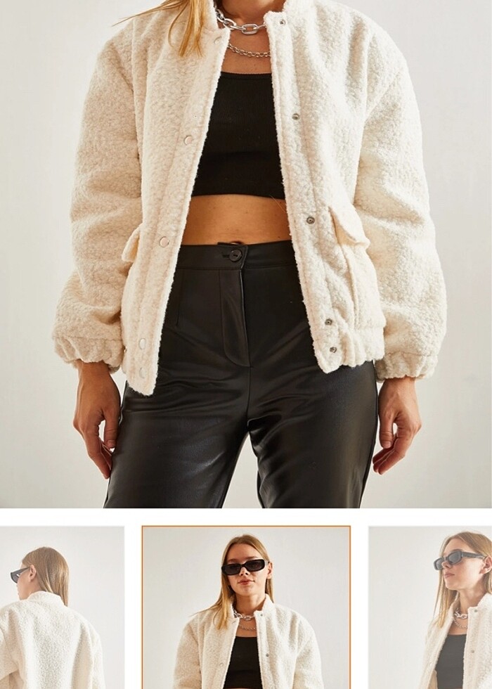 Teddy ceket - Görsel 2