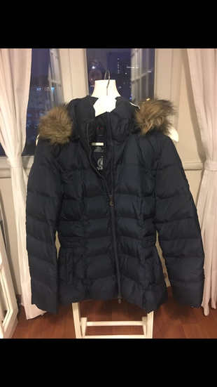 TOMMY HILFIGER çok şık kaz tüyü mont