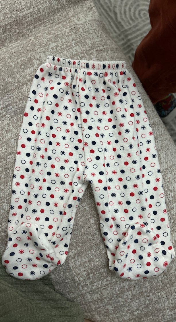 Bebek Kolsuz Puantiyeli Body - Görsel 2