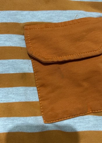 Erkek Çocuk Uzun Kollu Çizgili Sweatshirt - Görsel 2