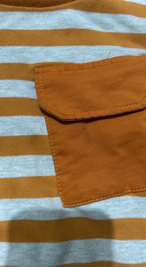 Erkek Çocuk Uzun Kollu Çizgili Sweatshirt - Görsel 2