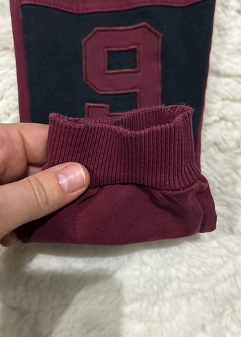 Bordo Nakışlı Erkek Eşofman Altı - Görsel 3