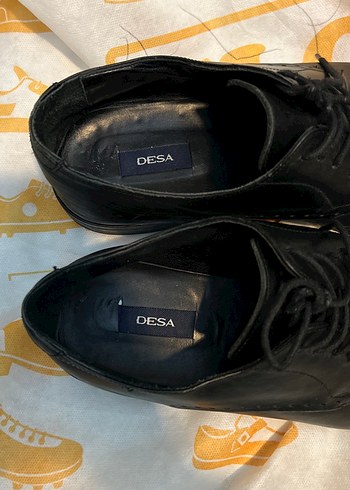 Klasik Siyah Deri Erkek Ayakkabı - Görsel 2