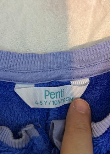 Erkek Çocuk Mavi Fermuarlı Pijama - Görsel 3