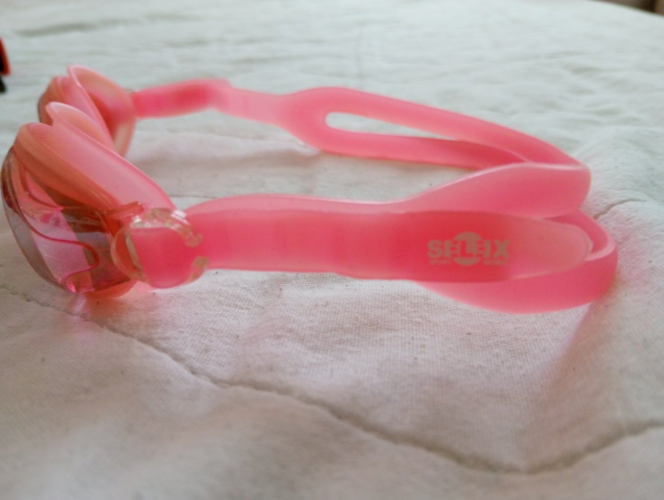 Pembe Elastik Yüzücü Gözlüğü - Görsel 2