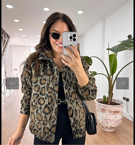 Leopar ceket