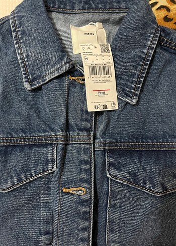 Kadın Mavi Kemerli Denim Ceket - Görsel 8