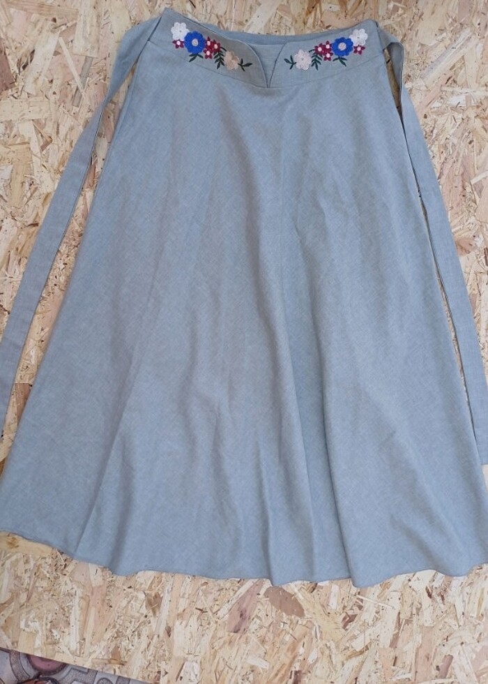 Kloş etekler 2 adet namaz eteği olur gömlek üzerine güzel oluyor - Görsel 3