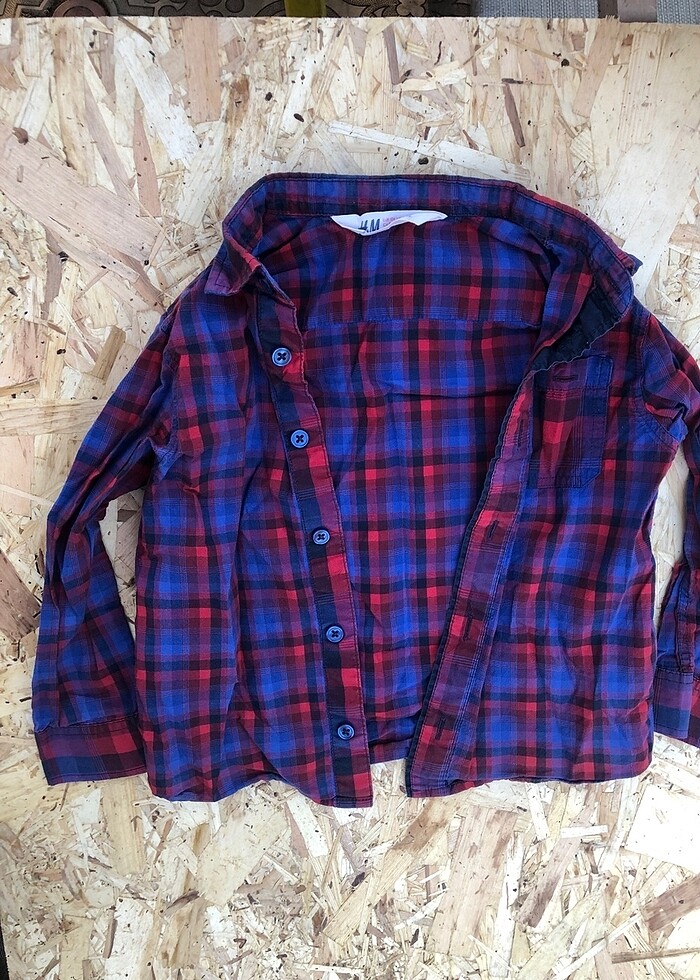 HM 3 yaş Gömlek ve pamuklu kot pantolon - Görsel 2