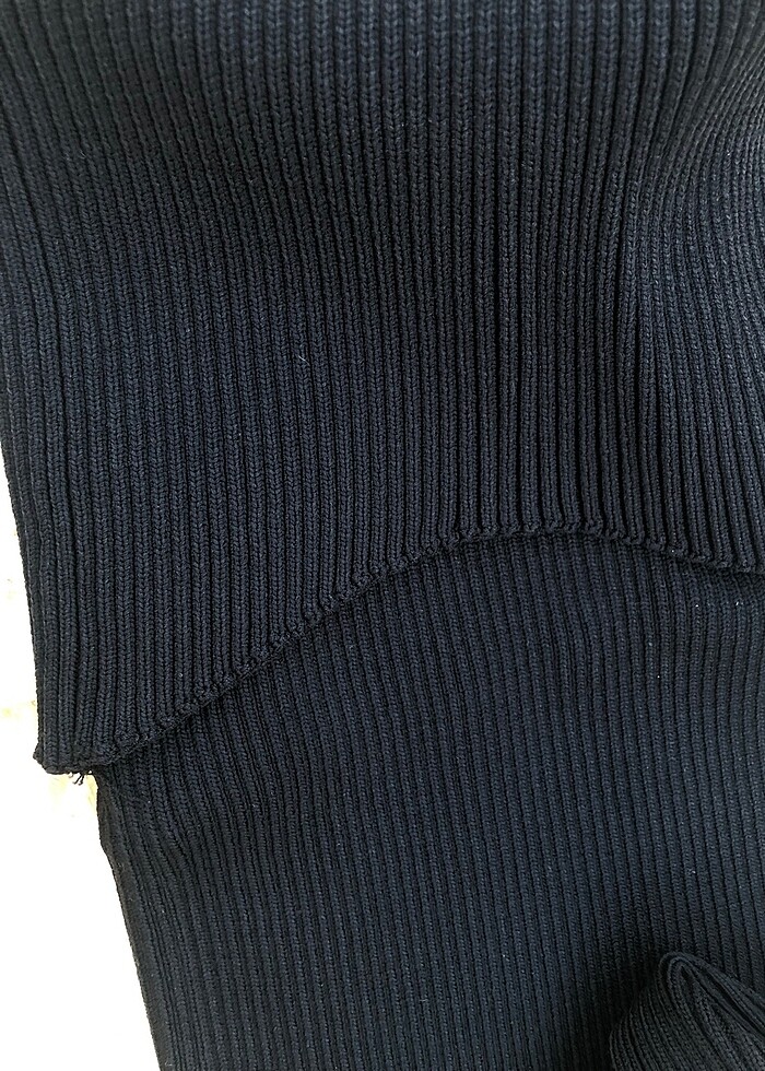 Zara triko straplez elbise - Görsel 3