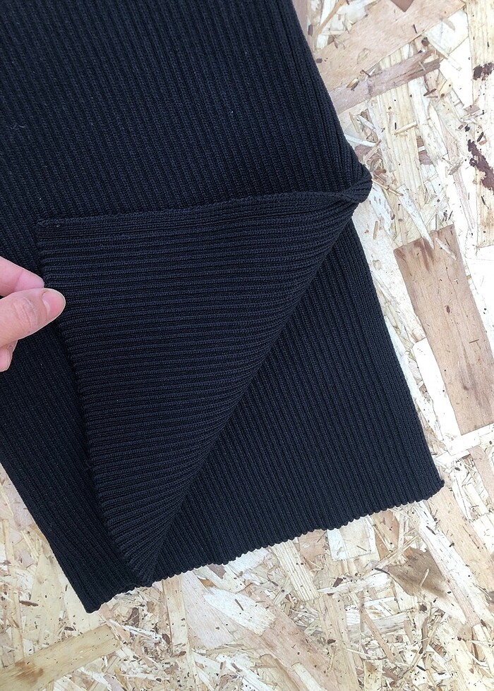 Zara triko straplez elbise - Görsel 4