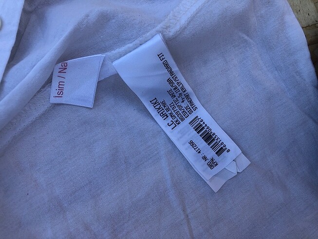 İkili takım gömlek 4-5 yaş LCW lepoar etek LEV marka - Görsel 5