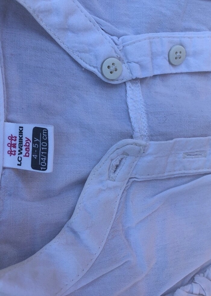 İkili takım gömlek 4-5 yaş LCW lepoar etek LEV marka - Görsel 4