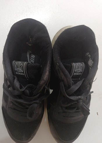 Siyah Erkek Spor Ayakkabı Bağcığı - Görsel 2