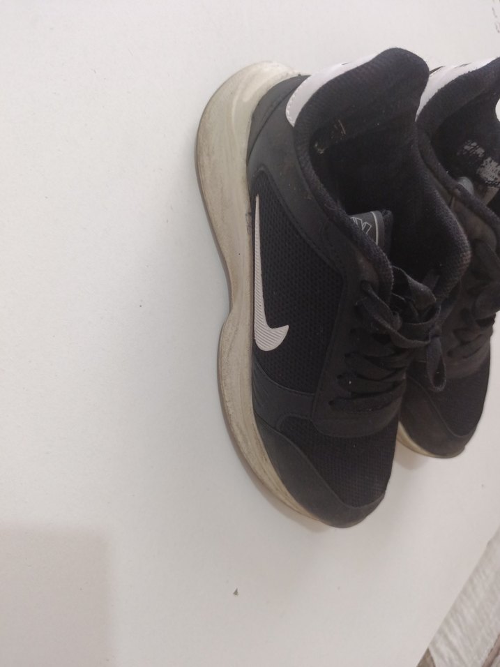 Siyah Erkek Spor Ayakkabı Bağcığı - Görsel 4