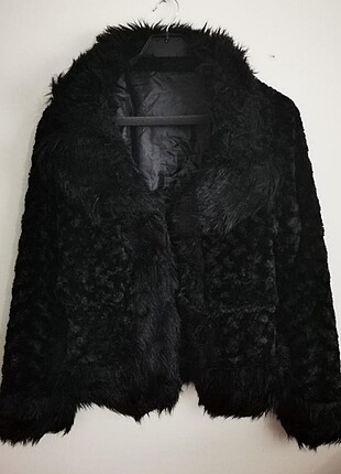 Peluş şık mont
