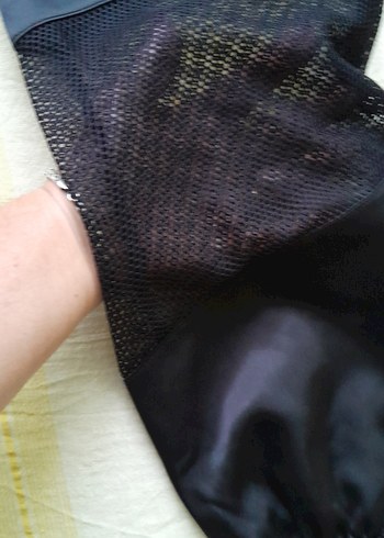 Kadın Lacivert Piliseli Spor Kumaş Pantolon - Görsel 2